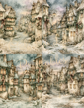 Load image into Gallery viewer, Winter Bleu Belsnickle Storybook Scenes- Ooh La La Printables