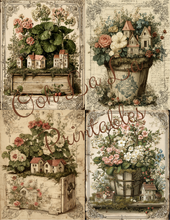 Load image into Gallery viewer, Spring Flower Boxes- Ooh La La Printables