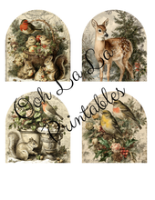 Load image into Gallery viewer, 32 Les Cloche Images- Ooh La La Printables