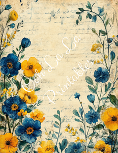 Travis's Vintage Botanicals Bundle- Ooh La La Printables