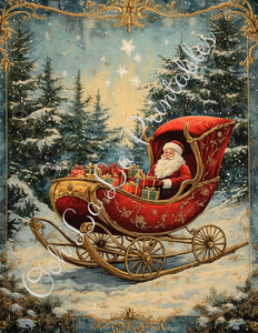 Santa's Sleigh Bundle- Ooh La La Printables