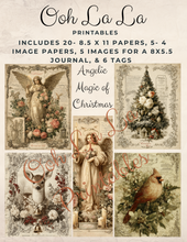 Load image into Gallery viewer, Angelic Magic of Christmas- Ooh La La Printables