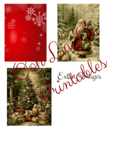 Load image into Gallery viewer, Victorian Christmas Altered Tin w/ Petite Journal Class