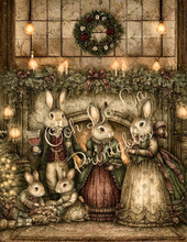 Load image into Gallery viewer, Christmas with the Bunnymores- Ooh La La Printables