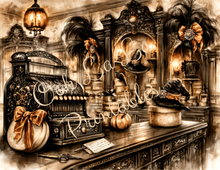 Load image into Gallery viewer, Black Raven Millinery- A Petite Collection- Ooh La La Printables