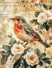Load image into Gallery viewer, Birds W/ White Roses Bundle- Ooh La La Printables
