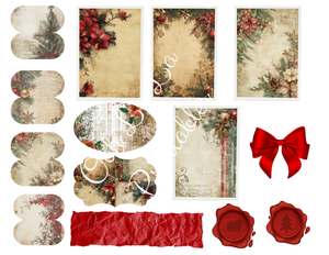 Evergreen Christmas Folio- Ooh La La Printables