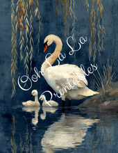 Load image into Gallery viewer, Robin&#39;s Swans Bundle- Ooh la La Printables