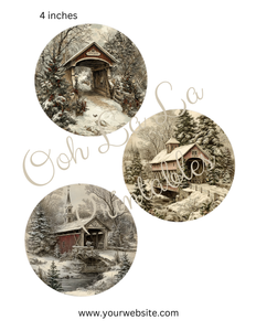 Winter Bridges- Ooh La La Printables