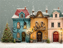 Load image into Gallery viewer, Christmas Village- Ooh La La Printables
