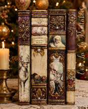 Load image into Gallery viewer, Santa's Secret Forest-  4 Painted Bookish Castings