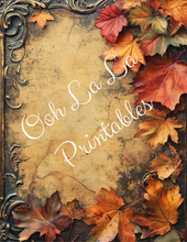 Load image into Gallery viewer, Gentle Autumn Fairies Journal Bundle- Ooh La La Printables