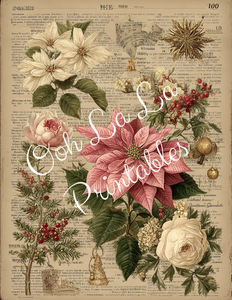 Vintage Fairy Christmas- Ooh La La Printables