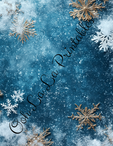 Snowy Skies Bundle- Ooh La La Printables