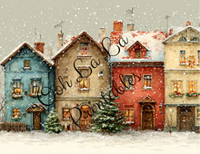 Load image into Gallery viewer, Christmas Village- Ooh La La Printables