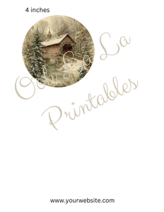 Winter Bridges- Ooh La La Printables