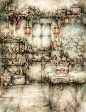Load image into Gallery viewer, Winter Bleu Belsnickle Storybook Scenes- Ooh La La Printables