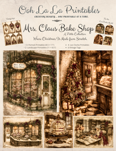 Load image into Gallery viewer, Mrs. Claus Bake Shop- A Petite Collection- Ooh La La Printables
