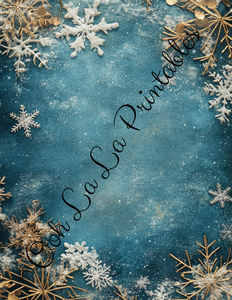 Snowy Skies Bundle- Ooh La La Printables