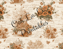 Load image into Gallery viewer, Autumn Toile- Ooh La La Printables