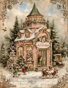 Santa's Workshop- Ooh La La Printables