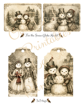 Load image into Gallery viewer, Winter at Snowton Abbey Petite Collection- Ooh La La Printables