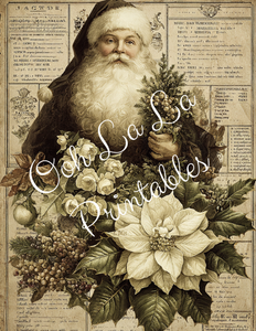 Vintage Fairy Christmas- Ooh La La Printables