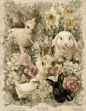 Load image into Gallery viewer, Vintage Le Lapin- Ooh La La Printables