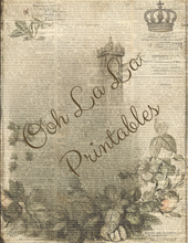 Load image into Gallery viewer, Backgrounds &amp; Book Prints- Ooh La La Printables