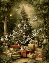 Load image into Gallery viewer, Red Velvet Christmas- Ooh La La Printables