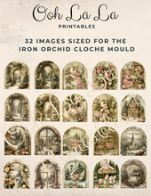 Load image into Gallery viewer, 32 Les Cloche Images- Ooh La La Printables