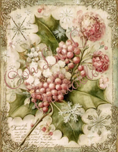 Load image into Gallery viewer, Dreamy Pink Noel- Ooh La La Printables