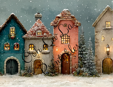 Load image into Gallery viewer, Christmas Village- Ooh La La Printables