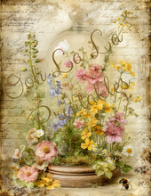 Load image into Gallery viewer, Bees &amp; Wildflowers- Ooh La La Printables