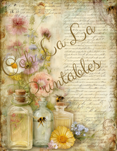 Load image into Gallery viewer, Bees &amp; Wildflowers- Ooh La La Printables