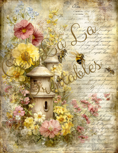 Load image into Gallery viewer, Bees &amp; Wildflowers- Ooh La La Printables
