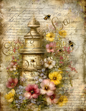 Load image into Gallery viewer, Bees &amp; Wildflowers- Ooh La La Printables