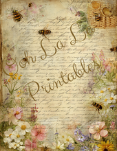 Load image into Gallery viewer, Bees &amp; Wildflowers- Ooh La La Printables