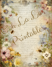 Load image into Gallery viewer, Bees &amp; Wildflowers- Ooh La La Printables