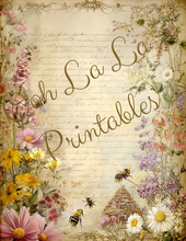 Load image into Gallery viewer, Bees &amp; Wildflowers- Ooh La La Printables