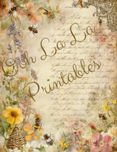 Load image into Gallery viewer, Bees &amp; Wildflowers- Ooh La La Printables