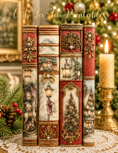 Load image into Gallery viewer, Cranberry Noel Belsnickle Storybook Scenes- Ooh La La Printables