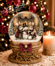 Load image into Gallery viewer, Christmas with the Bunnymores- Ooh La La Printables