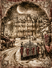 Load image into Gallery viewer, Christmas Rose Manor- Ooh La La Printables