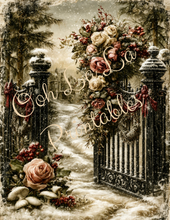 Load image into Gallery viewer, Christmas Rose Manor- Ooh La La Printables