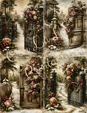 Load image into Gallery viewer, Christmas Rose Manor- Ooh La La Printables