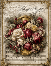 Load image into Gallery viewer, Christmas Rose Manor- Ooh La La Printables