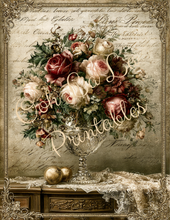 Load image into Gallery viewer, Christmas Rose Manor- Ooh La La Printables
