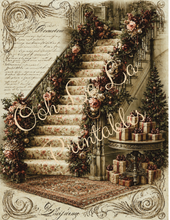 Load image into Gallery viewer, Christmas Rose Manor- Ooh La La Printables