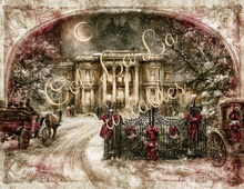 Load image into Gallery viewer, Christmas Rose Manor- Ooh La La Printables